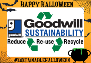 Sustainable Halloween Signs Sustainability Logo