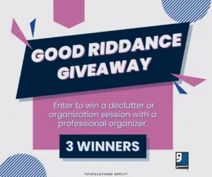 Good Riddance Giveaway 3